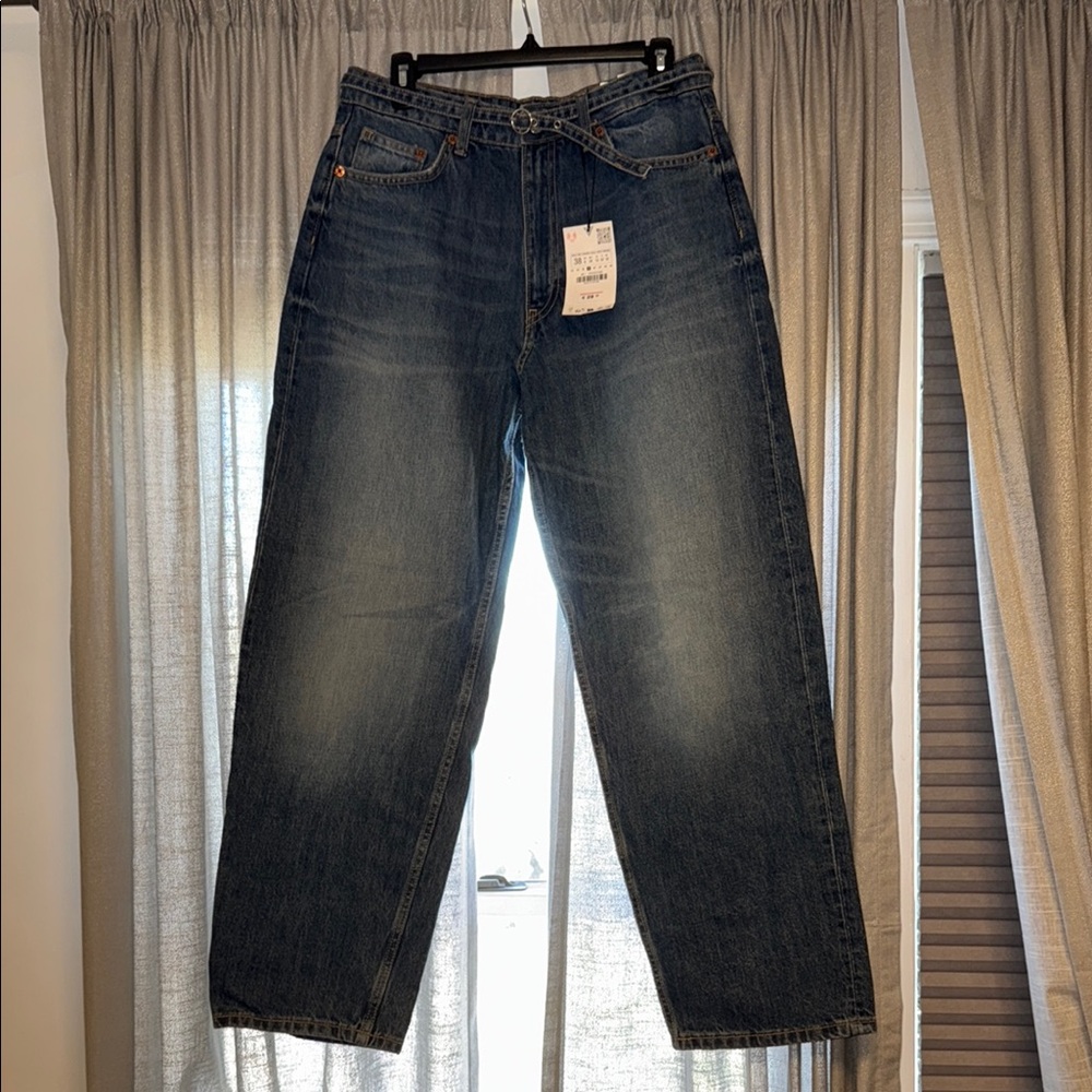 Zara Mid Wash Jeans